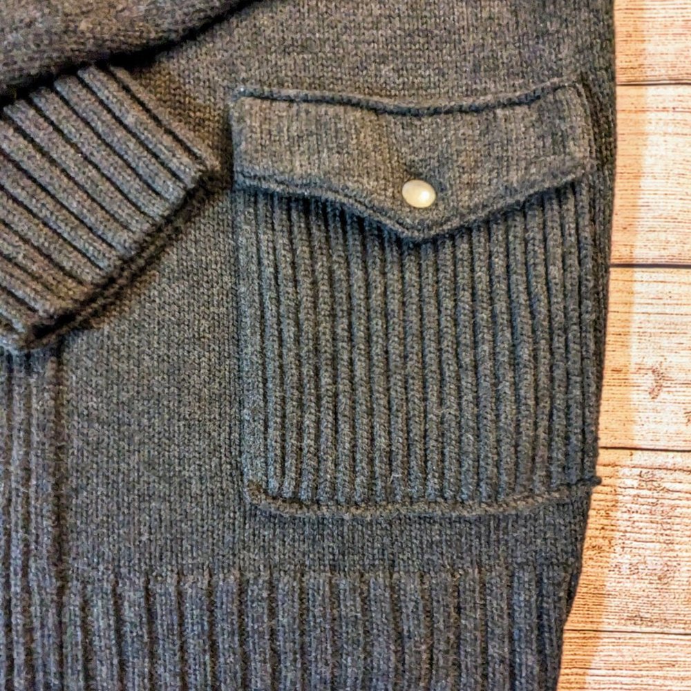 Banana Republic Men's XL Sweater Jacket with Pockets - Picture 4 of 4